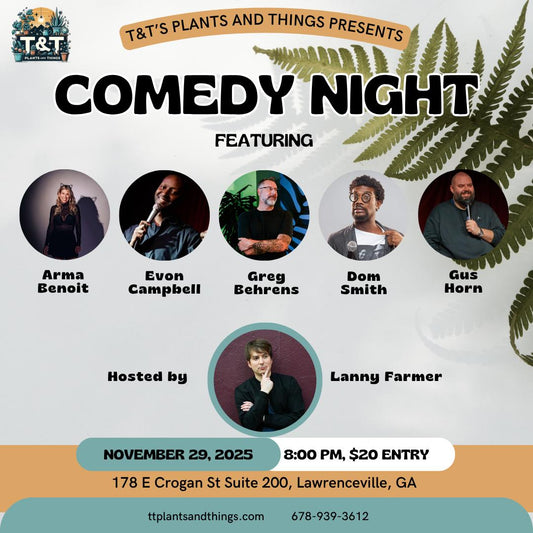 T&T Comedy Night 11/29/2025 @ 8:00pm